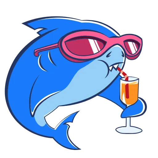 🫠 Эмодзи «Funnysharkyemoji» для Telegram
