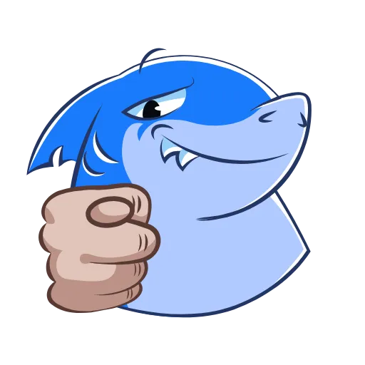 🖕 Эмодзи «Funnysharkyemoji» для Telegram