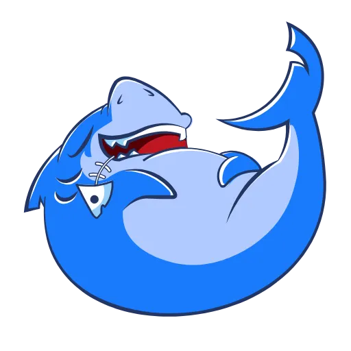 😌 Эмодзи «Funnysharkyemoji» для Telegram
