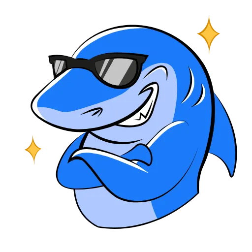 🙂‍↕️ Эмодзи «Funnysharkyemoji» для Telegram