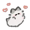 🥰 Эмодзи «🩷 Набор эмоджи с пушистыми котиками» для Telegram