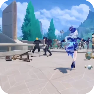 🌟 Стикер «Фурина/Genshin impact» для Telegram