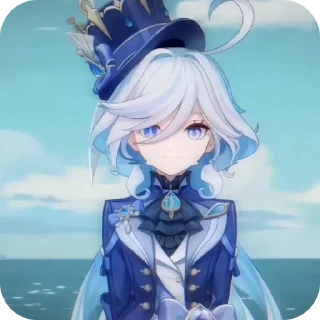 🌟 Стикер «Фурина/Genshin impact» для Telegram