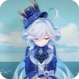 🌟 Стикер «Фурина/Genshin impact» для Telegram