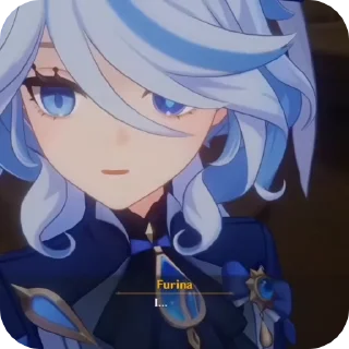 🌟 Стикер «Фурина/Genshin impact» для Telegram