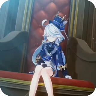 🌟 Стикер «Фурина/Genshin impact» для Telegram