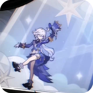 🌟 Стикер «Фурина/Genshin impact» для Telegram