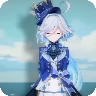 🌟 Стикер «Фурина/Genshin impact» для Telegram