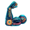 🦾 Эмодзи «Нейросети Будущего () – Emoji Pack» для Telegram