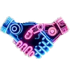 🤝 Эмодзи «Нейросети Будущего () – Emoji Pack» для Telegram