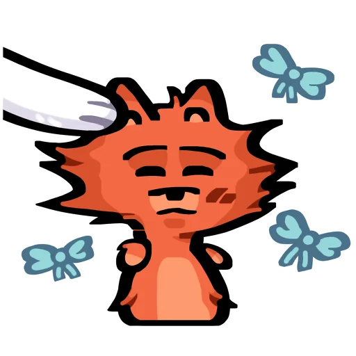 😺 Стикер «Кот Фуня» для Telegram