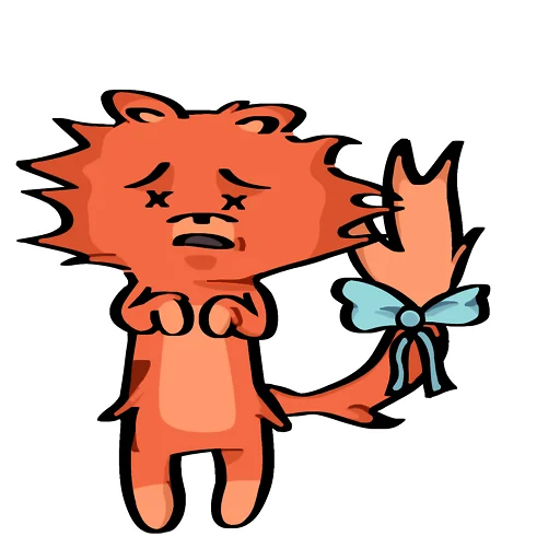 ☠️ Стикер «Кот Фуня» для Telegram