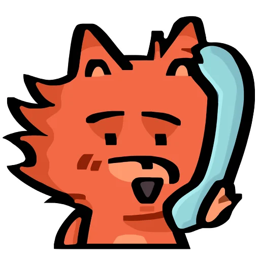 📞 Стикер «Кот Фуня» для Telegram
