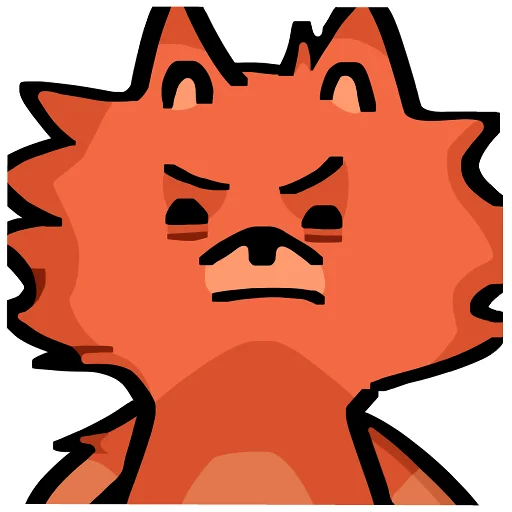 😠 Стикер «Кот Фуня» для Telegram