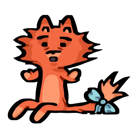😮 Стикер «Кот Фуня» для Telegram