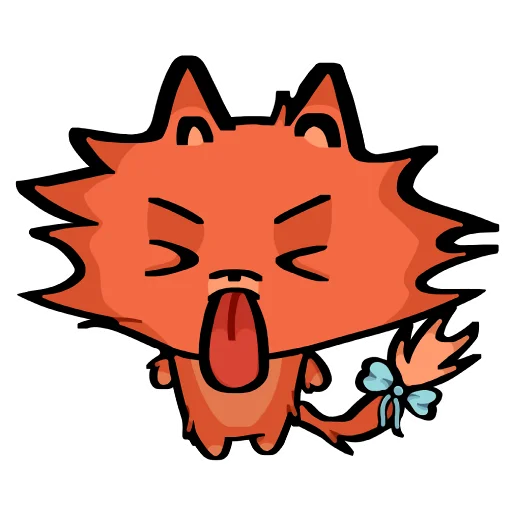 😝 Стикер «Кот Фуня» для Telegram
