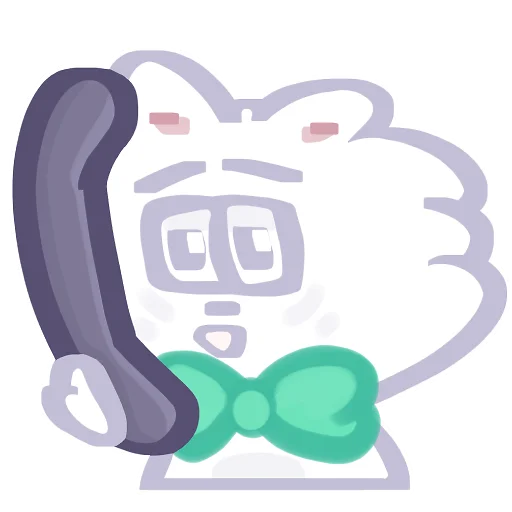 📞 Стикер «Кот Фуня» для Telegram
