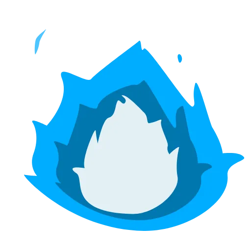 🩵 Эмодзи «Get_Money_blue_L» для Telegram