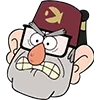 😠 Эмодзи «😁Gravity Falls emojis» для Telegram
