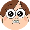 😳 Эмодзи «😁Gravity Falls emojis» для Telegram