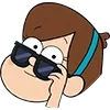 😎 Эмодзи «😁Gravity Falls emojis» для Telegram