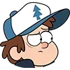 🤨 Эмодзи «😁Gravity Falls emojis» для Telegram