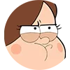 😠 Эмодзи «😁Gravity Falls emojis» для Telegram