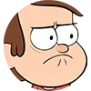 😠 Эмодзи «😁Gravity Falls emojis» для Telegram