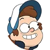 😁 Эмодзи «😁Gravity Falls emojis» для Telegram