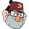 😏 Эмодзи «😁Gravity Falls emojis» для Telegram