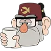 🥃 Эмодзи «😁Gravity Falls emojis» для Telegram