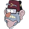 🤔 Эмодзи «😁Gravity Falls emojis» для Telegram