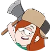 🪓 Эмодзи «😁Gravity Falls emojis» для Telegram