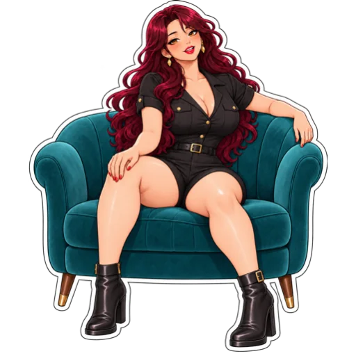 👸 Стикер «Gabry» для Telegram