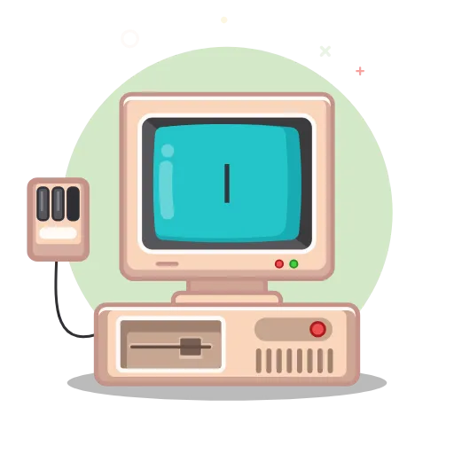 👋 Стикер «90S Gadgets» для Telegram