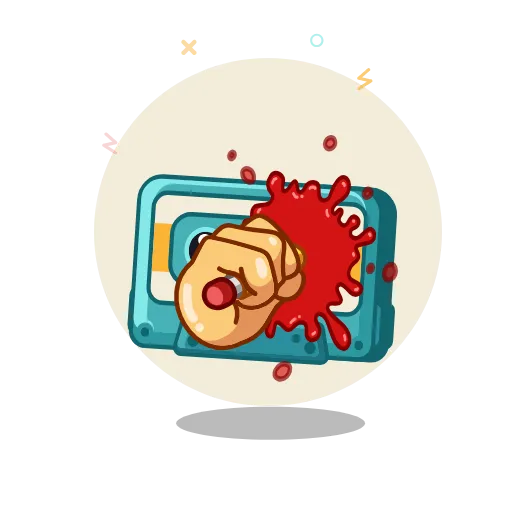 🤦‍♂️ Стикер «90S Gadgets» для Telegram