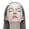 🧘‍♂️ Эмодзи «Зелёные буквы с цветами» для Telegram