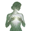 🧘‍♂️ Эмодзи «Зелёные буквы с цветами» для Telegram