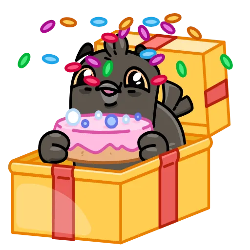 🎁 Эмодзи «Галчонок» для Telegram