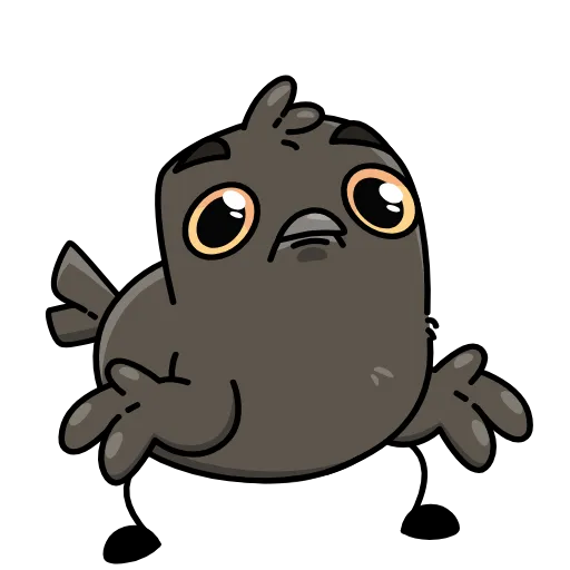🤷‍♂️ Эмодзи «Галчонок» для Telegram