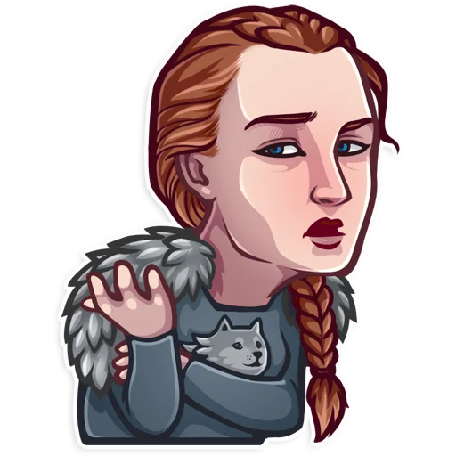🤨 Стикер «Game of Thrones» для Telegram