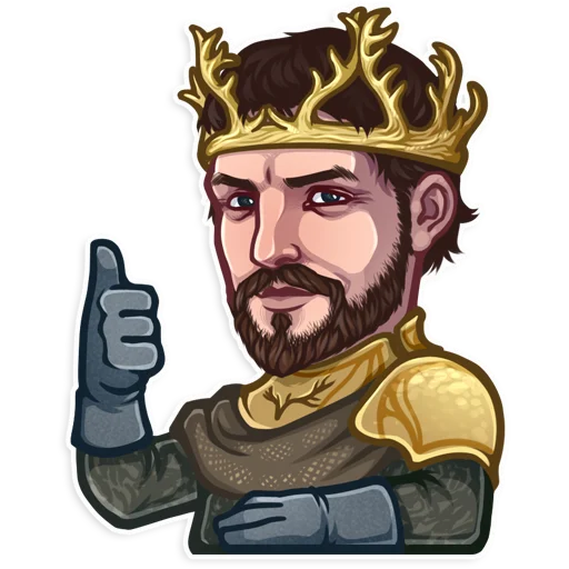 👍 Стикер «Game of Thrones» для Telegram