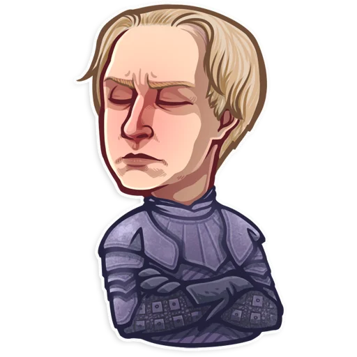 🙁 Стикер «Game of Thrones» для Telegram