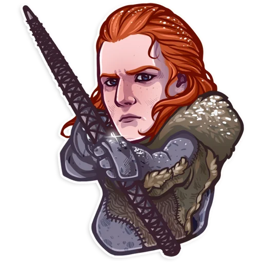 😡 Стикер «Game of Thrones» для Telegram