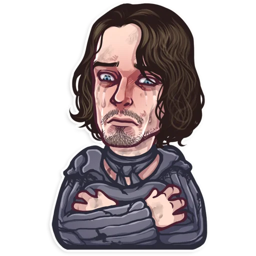 😭 Стикер «Game of Thrones» для Telegram
