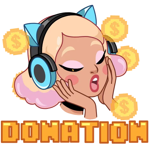 🤑 Эмодзи «Gamer Girl» для Telegram