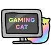 🎮 Эмодзи «🎮 Gaming cat» для Telegram