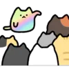 👋 Эмодзи «🎮 Gaming cat» для Telegram