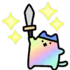 ✨ Эмодзи «🎮 Gaming cat» для Telegram