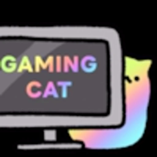 🎮 Эмодзи «Gaming Cat» для Telegram